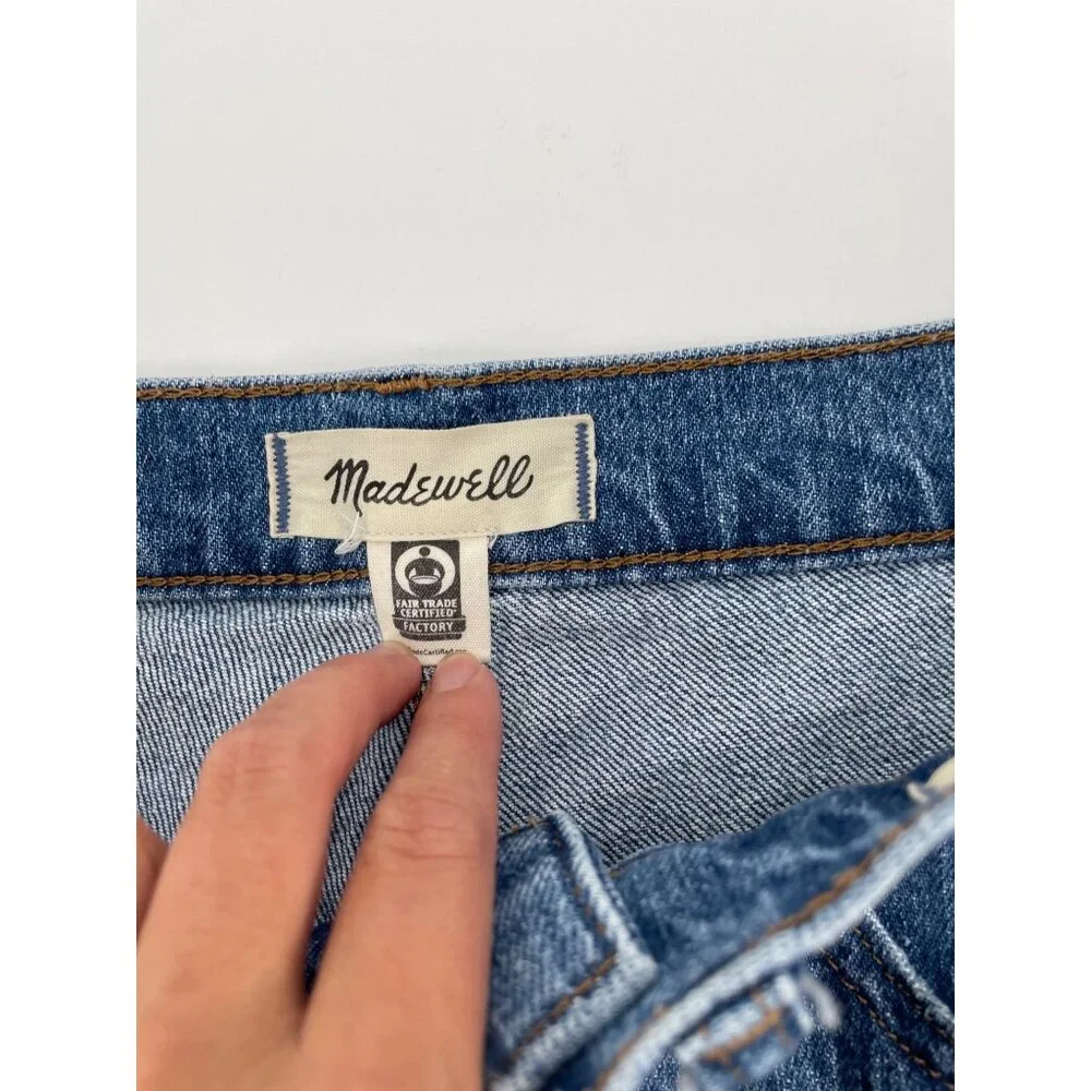 Madewell Womens Size 28T The Perfect Vintage Jeans Fair Trade Denim High Waist - Picture 6 of 11